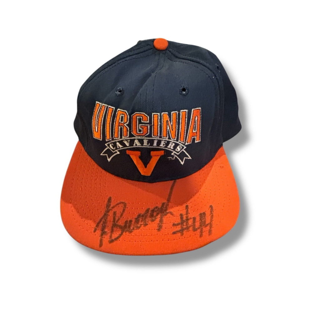 Vintage Virginia Cavs Hat Cap Snap Back NCAA Unknown Autograph